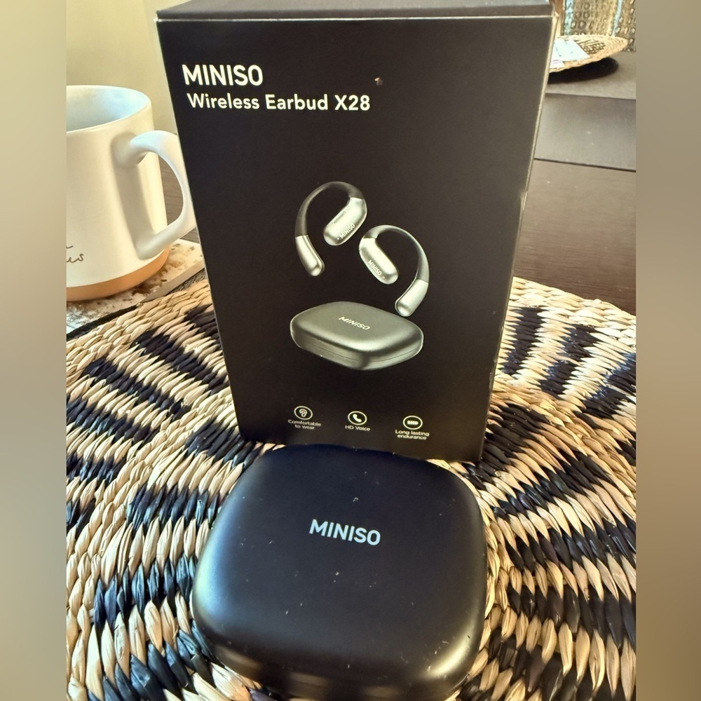 MINISO Wireless Earbud X28 - Black
